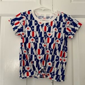 New Crewcuts Girls size 4-5 Love Shirt